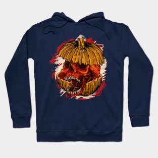 Skull and pumpkin Hoodie